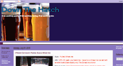 Desktop Screenshot of downthehatchbeer.com